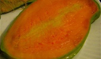 Mango with Chartreuse Verte, Lime, and Salt