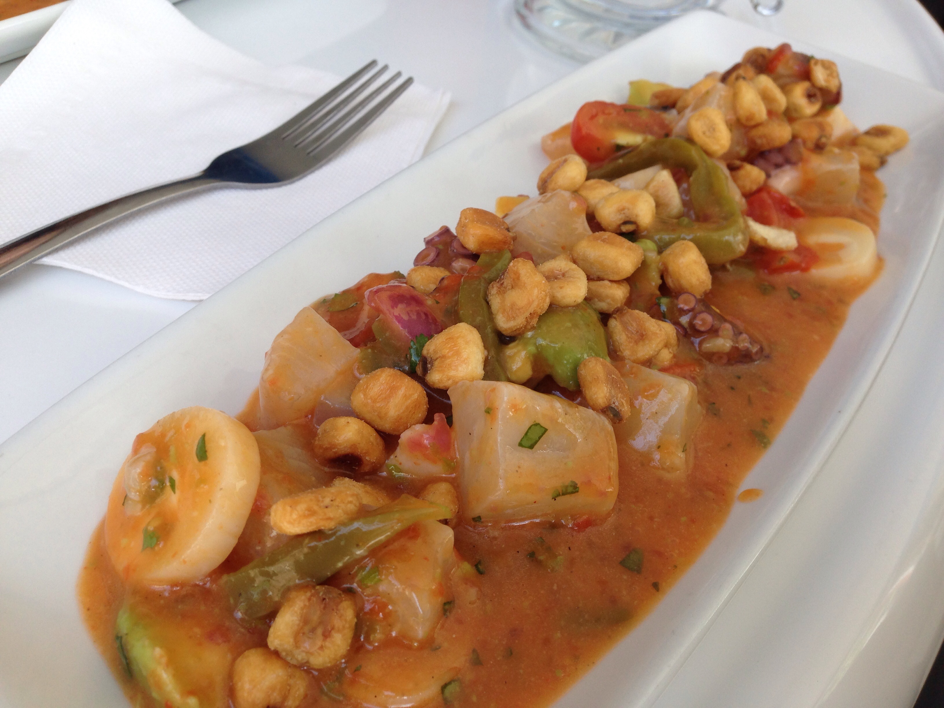 Ceviches Restaurant on Rue Napolean